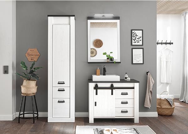 Allaskaappi pesualtaalla Sherwood