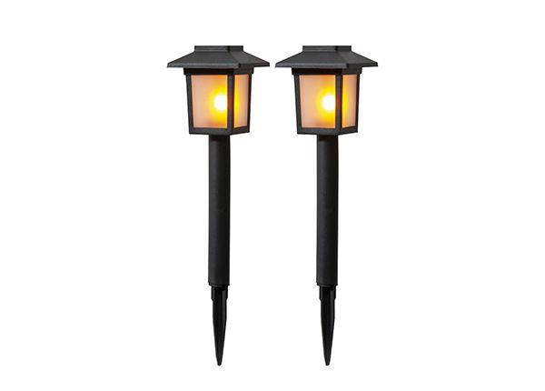 Aurinkokennovalaisin Flame (2 kpl)