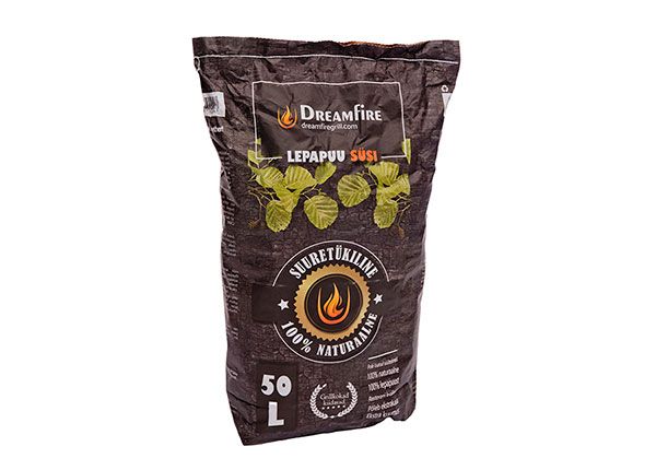 Dreamfire® leppä grillihiili 50 L
