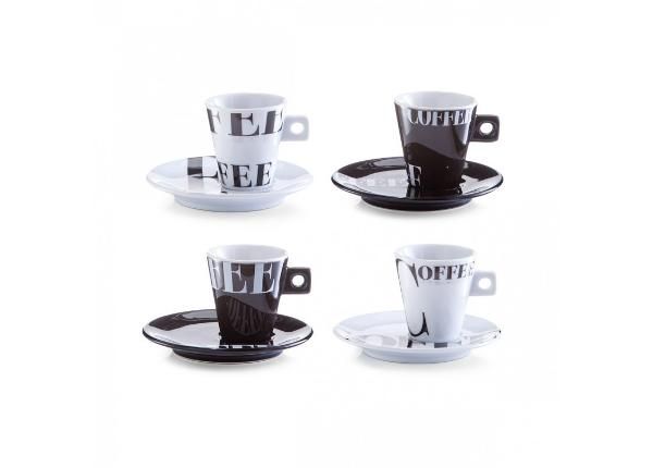 Espresso kahvikupit Coffee style, 8 osaa