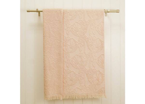 Froteepyyhe Blossom Blossom, persikka 48x90 cm