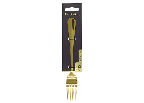Haarukka Gold 6 kpl