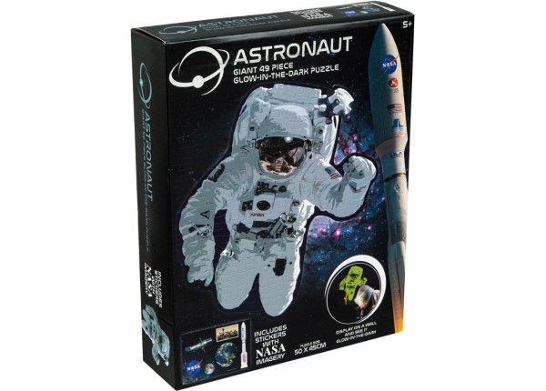 Hehkuva palapeli Astronautti Nasa 50 kpl