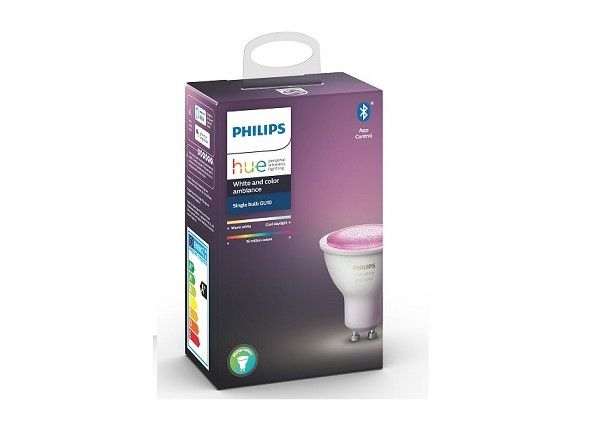 Hue White and Color ambiance sähkölamppu GU10 5,7 W
