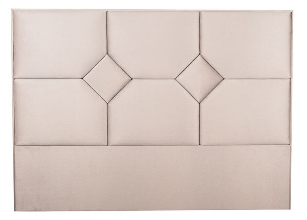 Huonekalukankaalla verhoiltu sängynpääty Mosaiik 166x120x10 cm