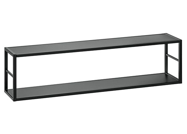 Hylly Switch 120 cm, musta