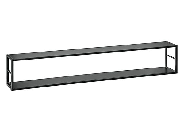 Hylly Switch 180 cm, musta