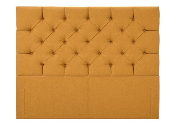 Hypnos kangasverhoiltu sängynpääty Chesterfield