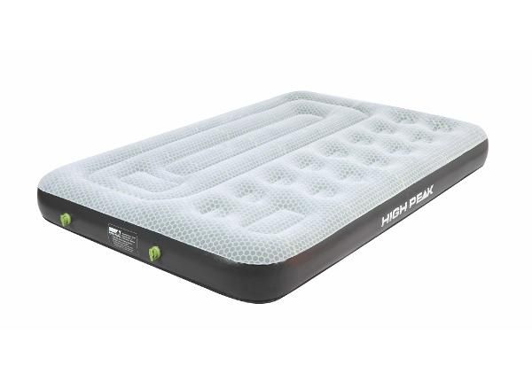 Ilmapatja Comfort Plus multi 198x137x22 cm harmaa-musta-vihreä High Peak
