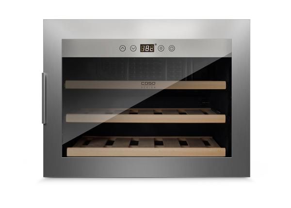 Integroitava viinikaappi Caso WineSafe 18 EB INOX, 629