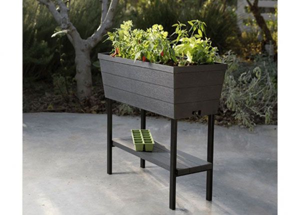 Istutuslaatikko Keter Urban Bloomer, ruskea, 82x37x78 cm