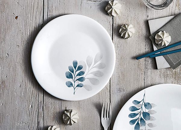 Jälkiruokalautanen Botanica Blu, Ø 20 cm, 4 kpl