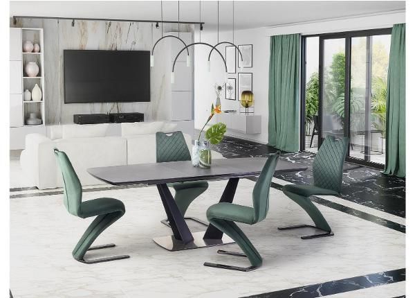 Jatkettava ruokapöytä 160/220x90 cm