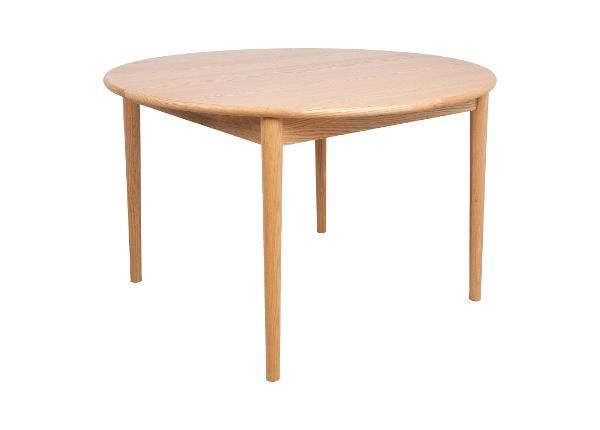 Jatkettava ruokapöytä Troyes Ø 120-160 cm