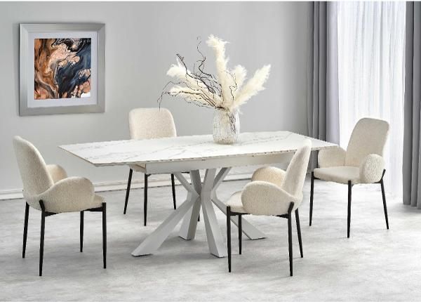 Jatkettava ruokapöytä Vivaldi 160–200 cm