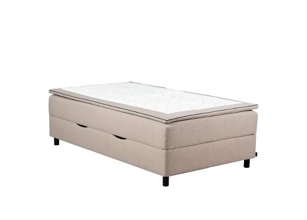 Jenkkisänky vuodevaatelaatikolla RMPLux 90x200 cm