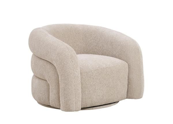 Kääntyvä nojatuoli Curvelo, beige