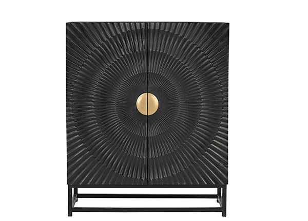 Kaappi Black Smooth 75 cm