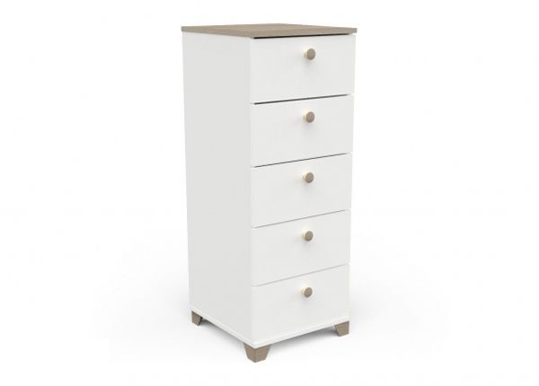 Kapea lipasto laatikoilla Izzy 40 cm