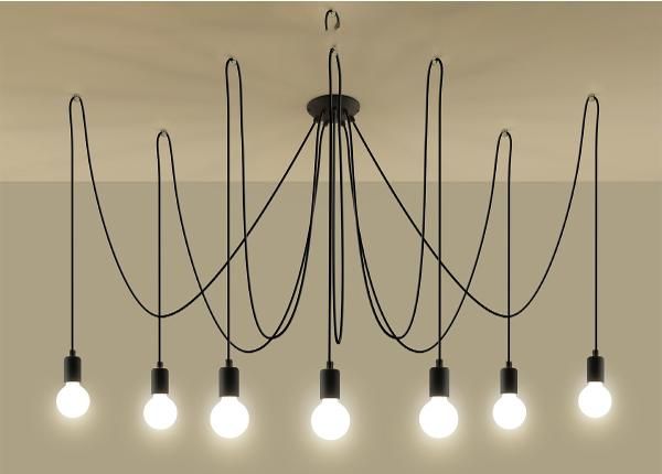 Kattovalaisin Edison 7, musta