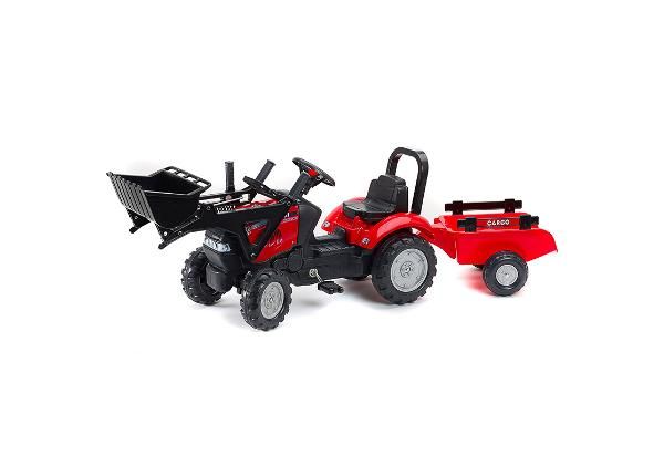 Kauhakaivukone peräkärryllä Falk Case IH