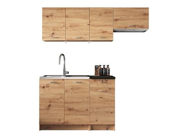 Keittiö Mia 180 cm + LED