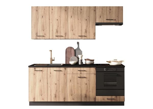 Keittiökalusteet Annika 200 cm + LED