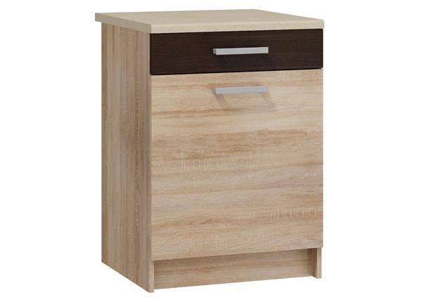 Keittiön alakaappi Mizen 60 cm