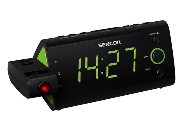 Kelloradio Sencor SRC330GN