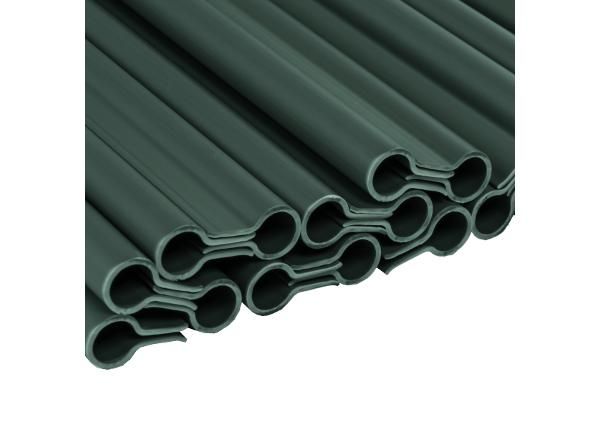 Kiinnikkeet Solid 120 0g/m², 19 cm puutarhanauhaan, vihreä