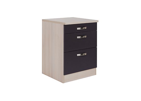 Kodinhoitohuoneen alakaappi laatikoilla Porto 60 cm