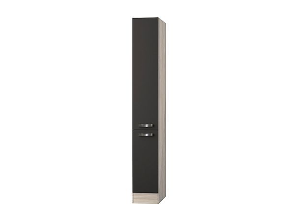 Korkea ulosvedettävä keittiön kaappi Faro 30 cm