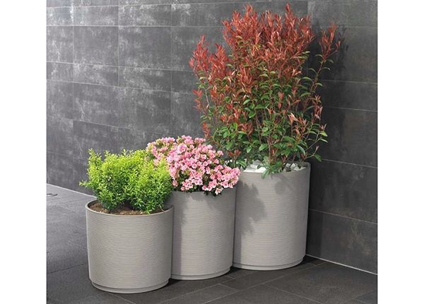Kukkaruukku Urban Beton 3 kpl