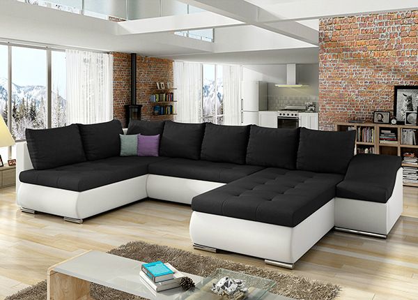 Kulmavuodesohva vuodevaatelaatikolla Giovanni