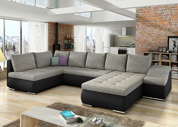 Kulmavuodesohva vuodevaatelaatikolla Giovanni