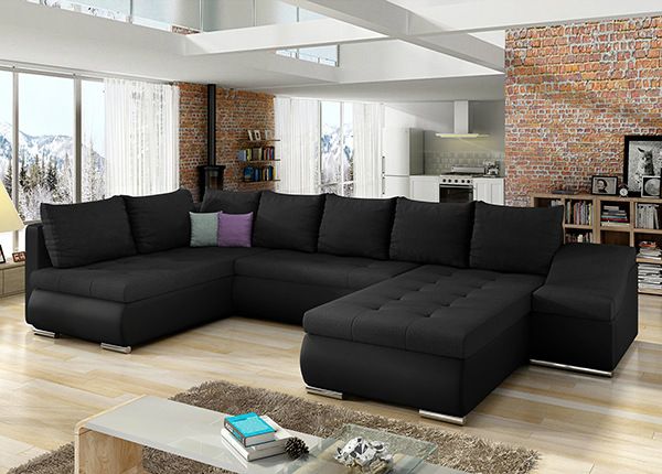 Kulmavuodesohva vuodevaatelaatikolla Giovanni