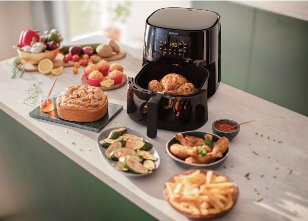 Kuumailmakeitin Philips Essential Airfryer XL, musta