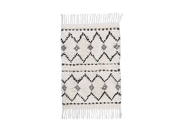 Kylpyhuoneen matto Ethno Bath Zigzag 70x120 cm