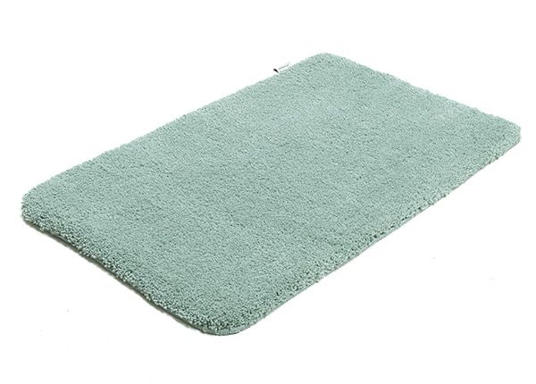 Kylpyhuoneen matto Tom Tailor Cozy Bath Uni 60x100 cm, mintunvihreä