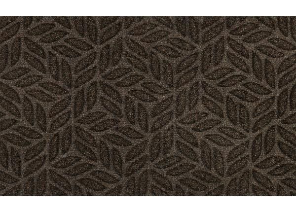 Kynnysmatto Dune Leaves dark brown