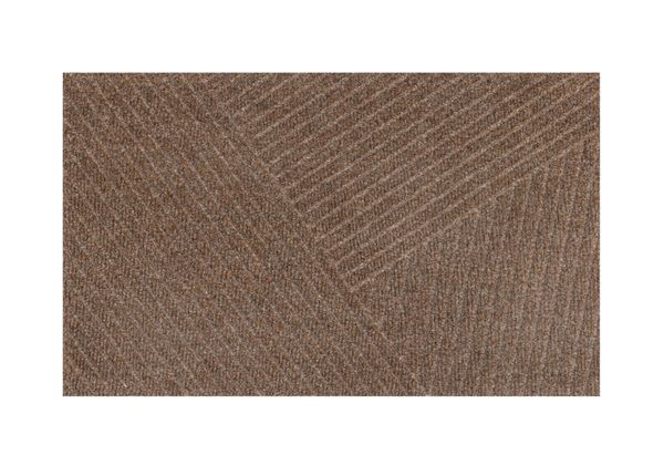 Kynnysmatto Dune Stripes taupe