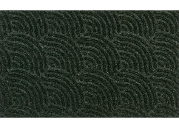 Kynnysmatto Dune Waves midnight green 45x75 cm