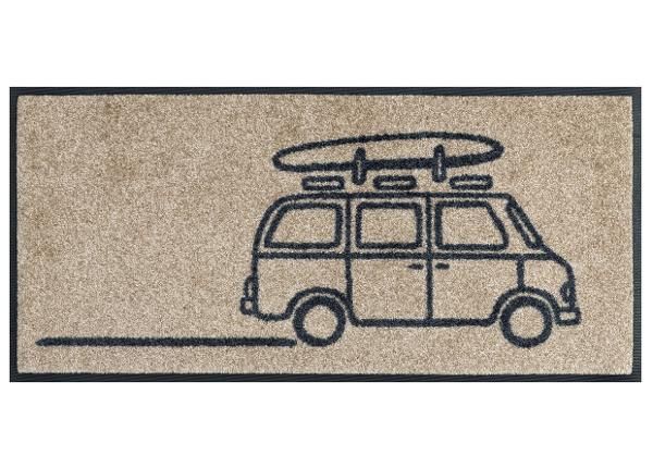 Kynnysmatto Keep it Simple beige 35x75 cm