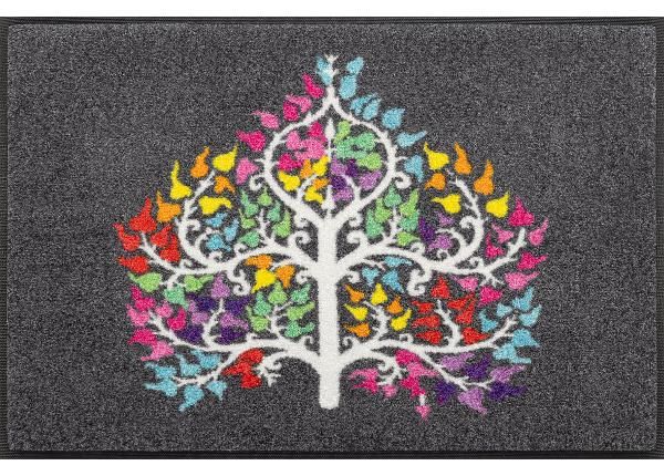 Kynnysmatto Tree Heart 50x75 cm