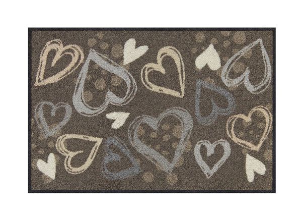 Kynnysmatto Valentine Hearts city-chic 50x75 cm