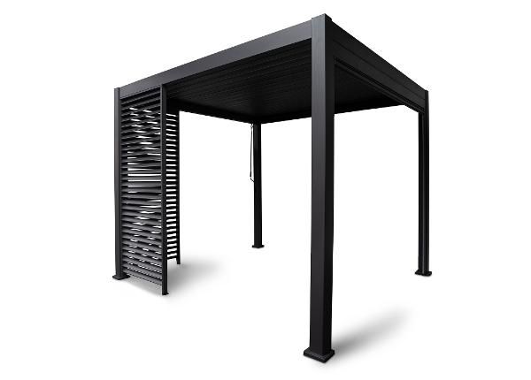 Lamellikaihdin puutarhakatokseen Mirador 93x235 cm