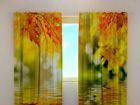 Läpinäkyvä verho GOLDEN LEAVES 240x220 cm