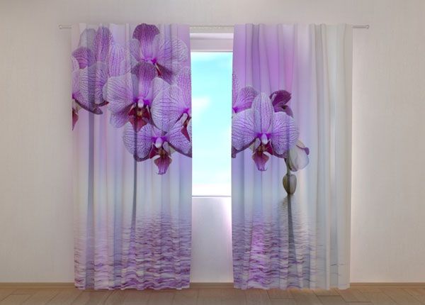 Läpinäkyvä verho LILAC BEAUTY 240x220 cm
