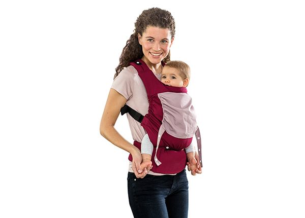 Lapsen kantoreppu Smart Carrier Bordeaux