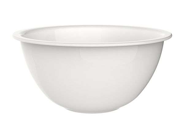 Lasikulho Easy 530 ml, valkoinen